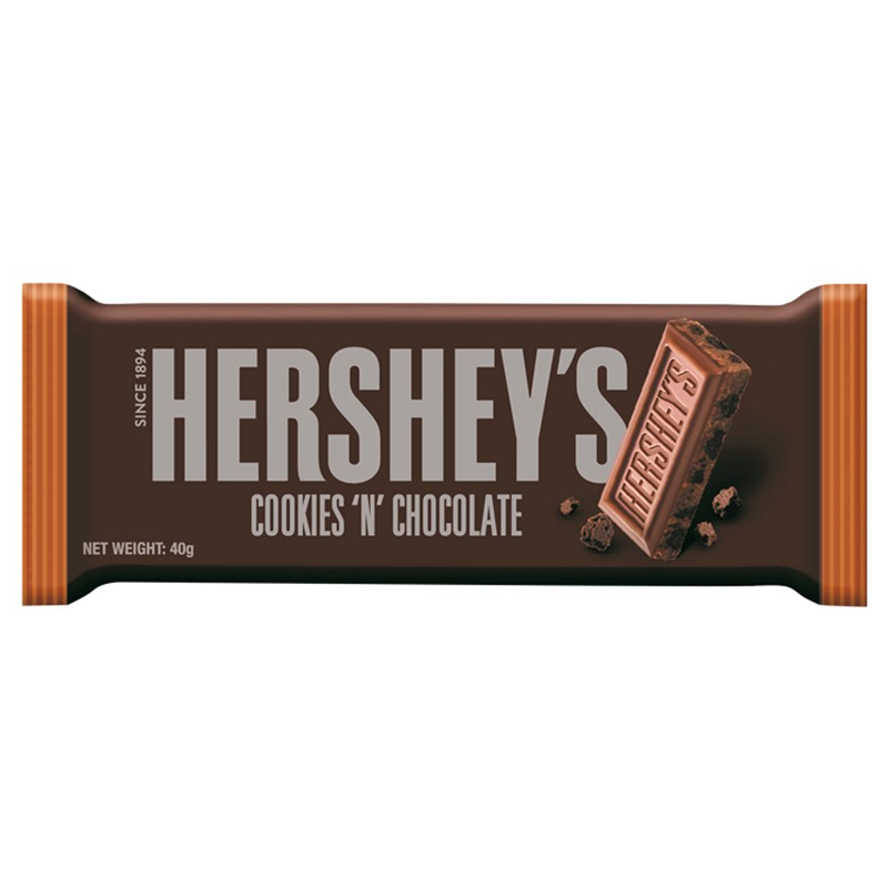 Hershey's - Cookies 'N' Chocolate 40 Gramm