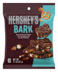 Hershey's - Écorce de chocolat aux amandes et bretzels salés 87 grammes