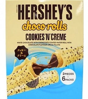 Hershey's - Choco-Rolls Cookies 'n Cream