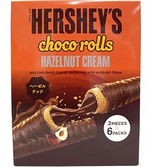Hershey's - Choco-Rolls  Hazelnut Cream