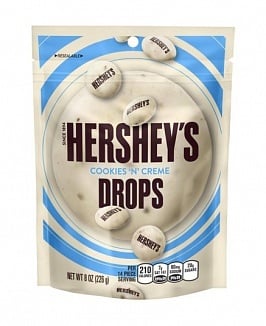 Hershey's - Cookie 'n' Creme Drops 215 Gram