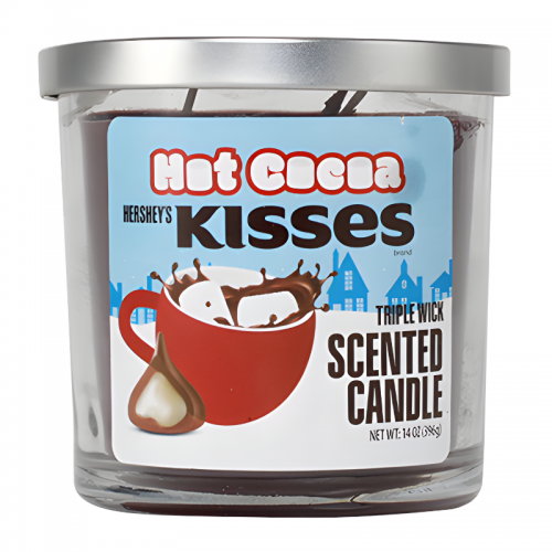 Hershey's - Kisses Hot Cocoa Scented Candle 396 Gram