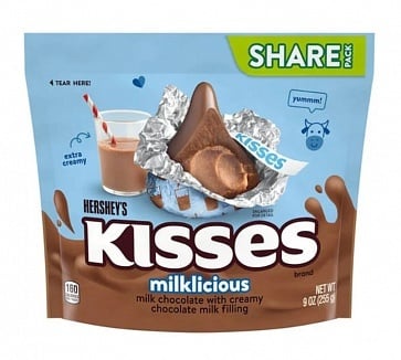 Hershey's - Kisses Milklicious Share Bag 255 Gram