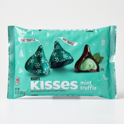Hershey's - Kisses Mint Truffle 232 Gram