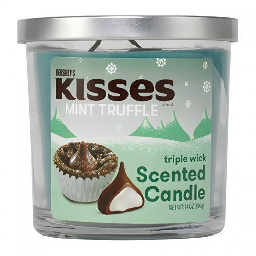 Hershey's - Kisses Mint Truffle Scented Candle 396 Gram