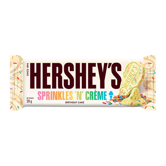 Hershey’s -Sprinkles 'n Creme Bar 39 Gram