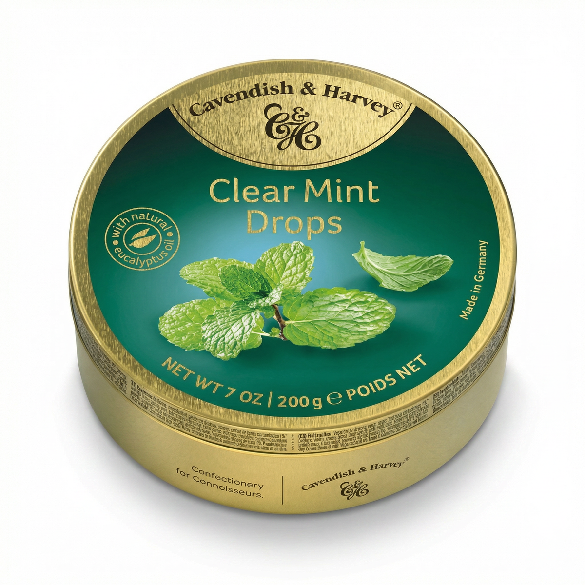 Cavendish En Harvey Clear Mint Liquorices 200 Gram