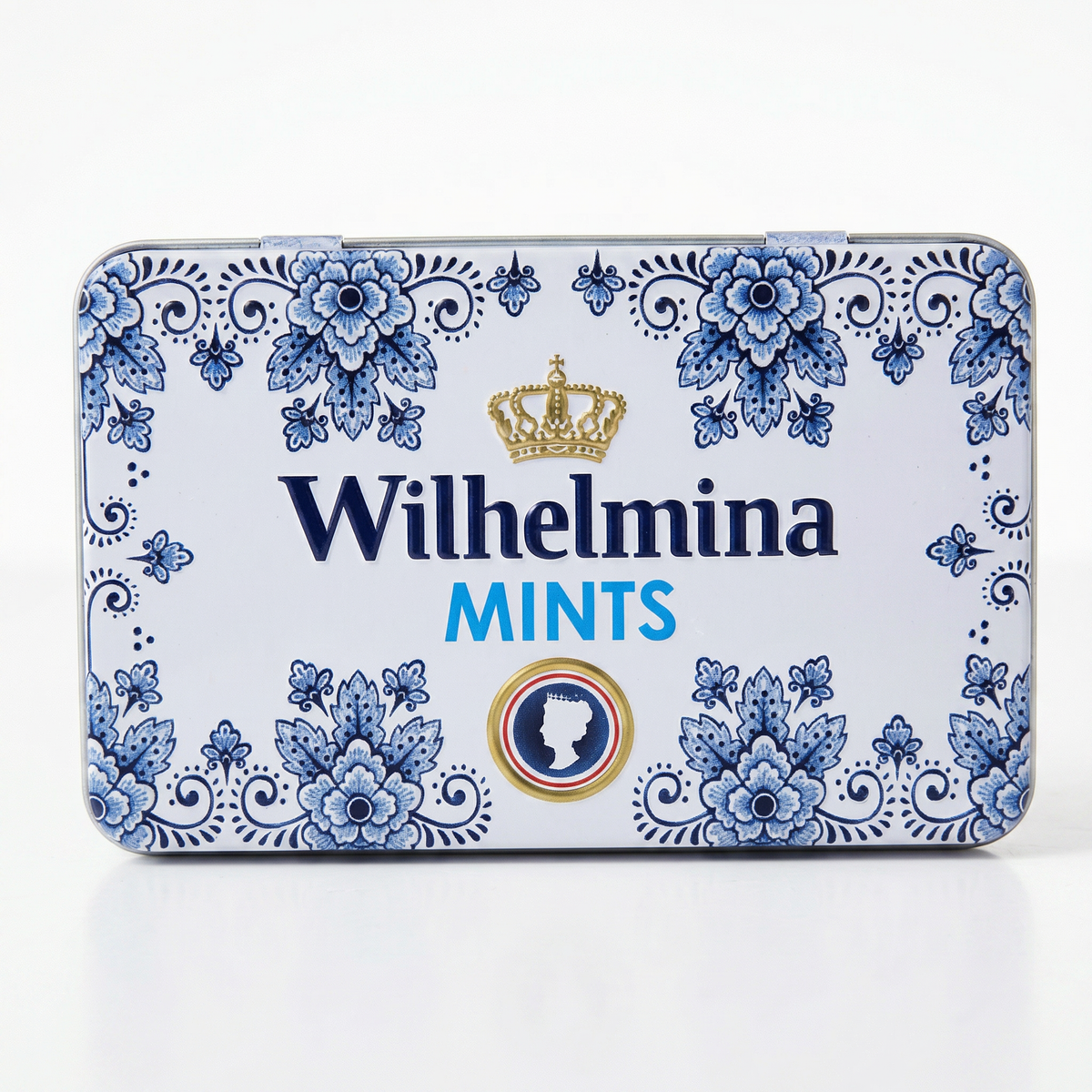Wilhelmina - Mints Delfts Blauw Blikje 100 Gram