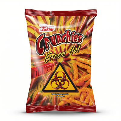Takim's - Chrunchies Extreme Hot 70 Gram