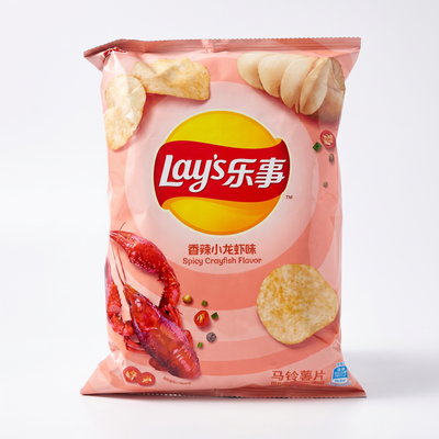 Lay's - Spicy Crayfish Flavor 70 Gram