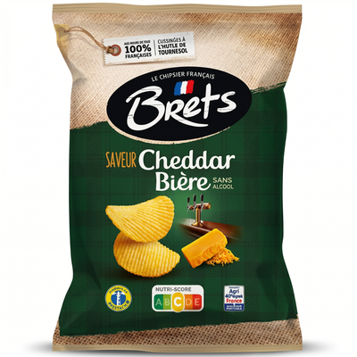 Brets - Cheddar & Beer Flavour 125 Gram
