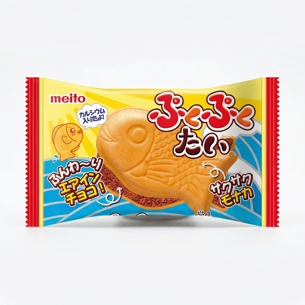 Meito - Chocolat Puku Puku Tai 16,5 grammes
