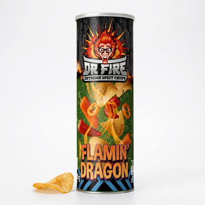 Dr. Fire - Crisps Flamin Dragon 80 Gram