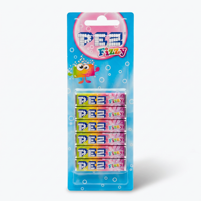 Pez - Brausetabletten, 6er-Packung, 51 Gramm