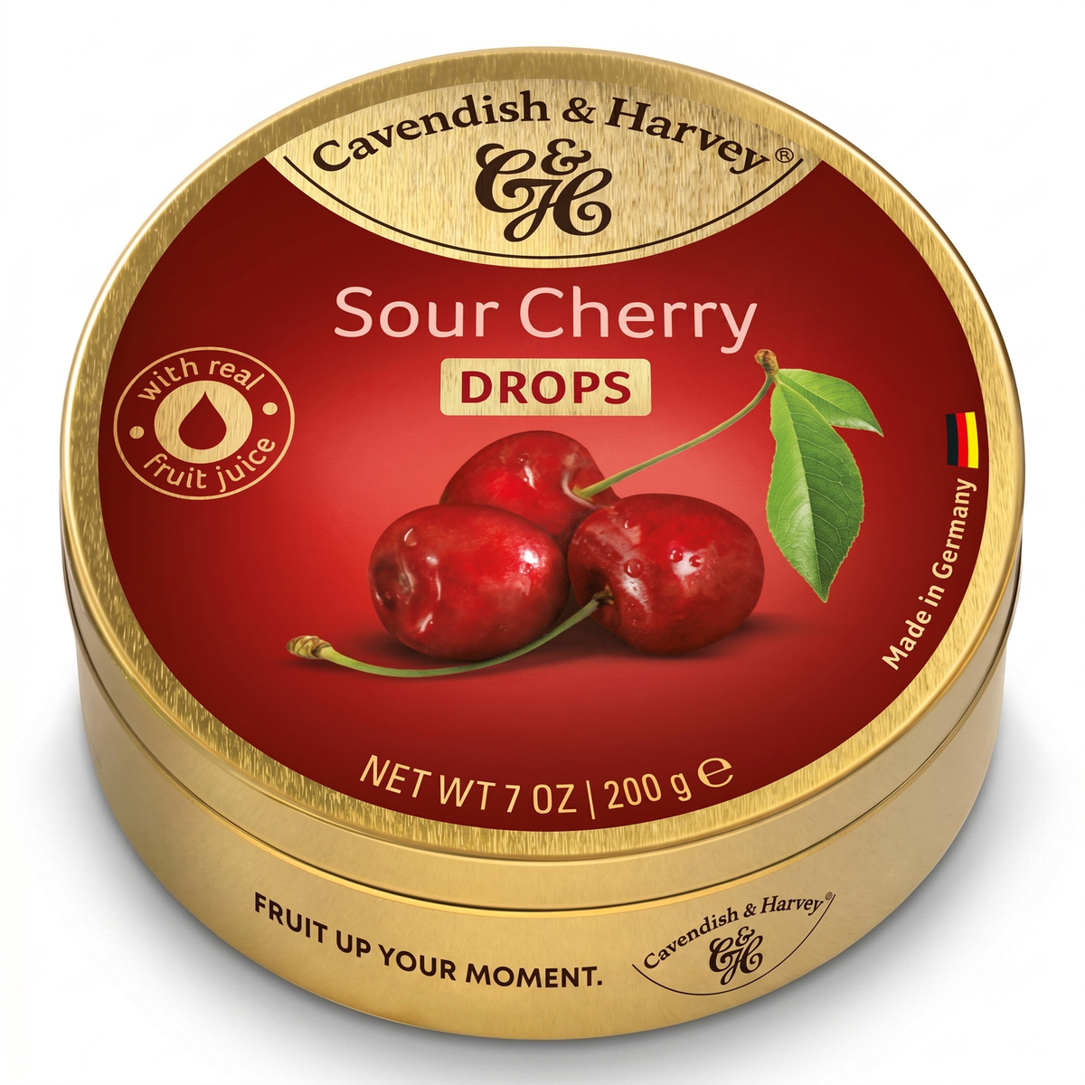 Cavendish & Harvey Sour Cherry Réglisses 200 Gram