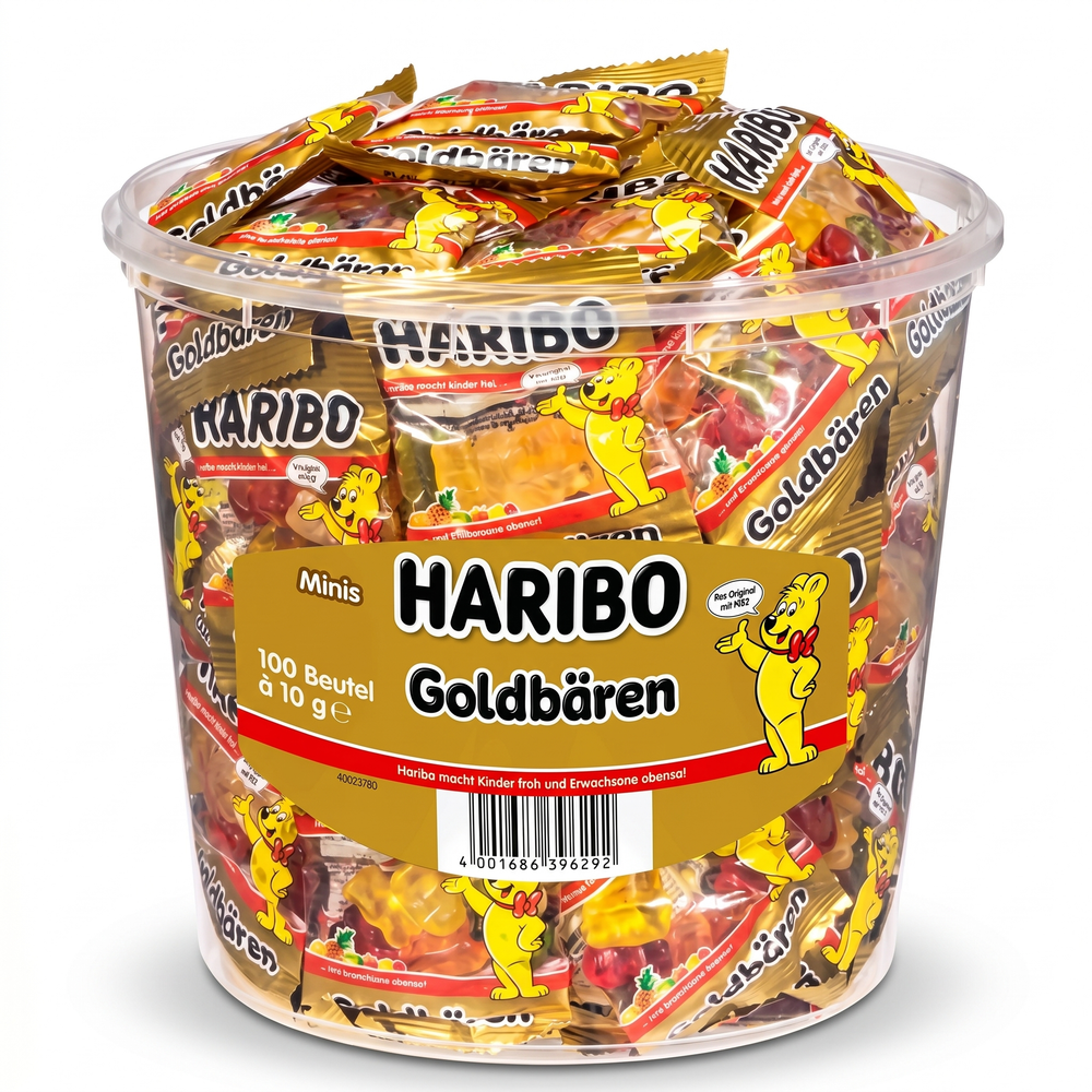 Haribo Silo Goudbeertje Zakjes 100 Stück