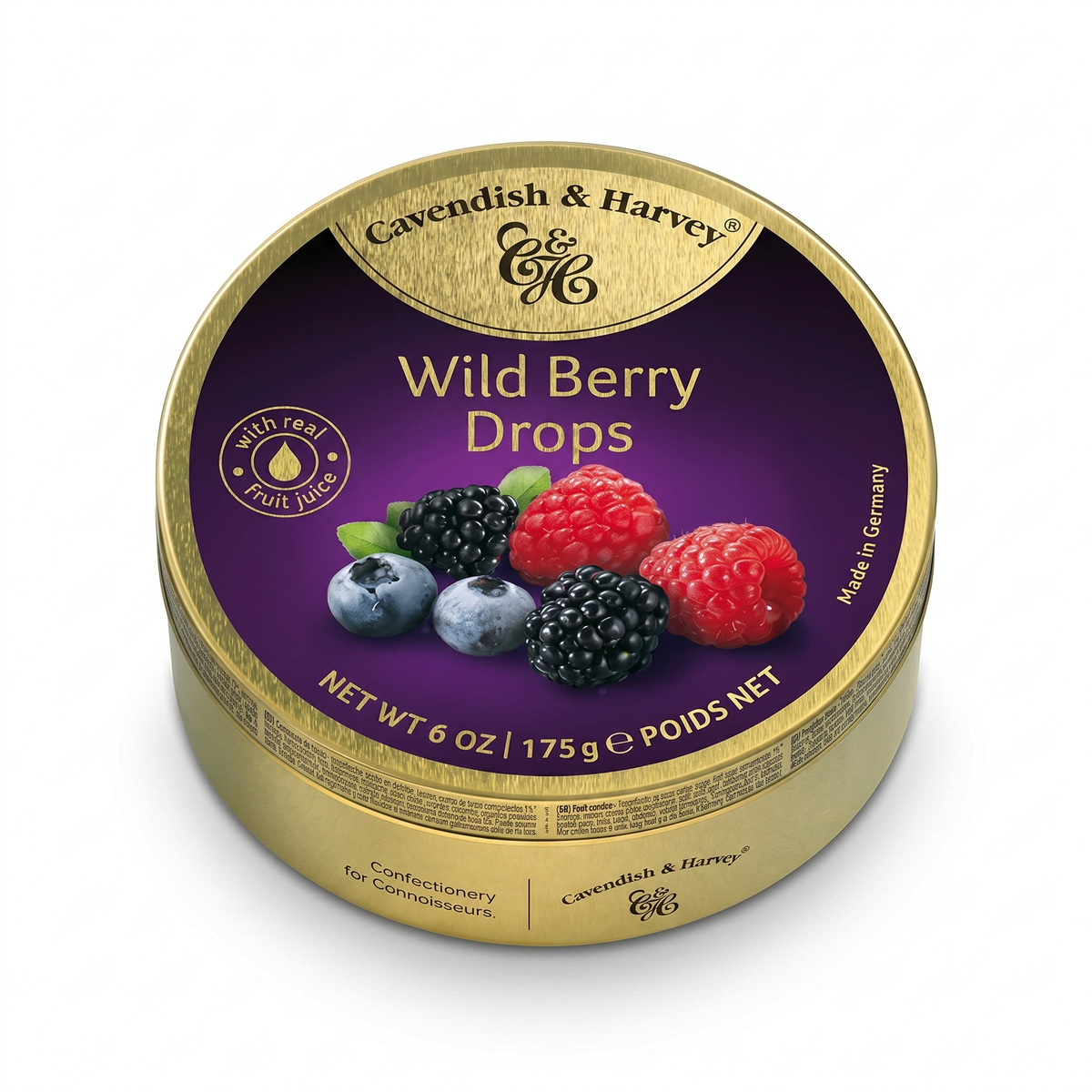 Cavendish & Harvey Wild Berry Lakritzs 175 Gram