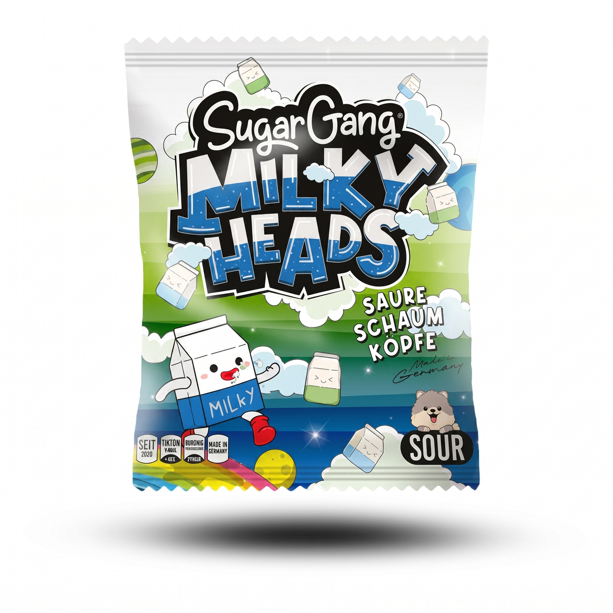 Sugargang - Milky Heads Sour 105 Gram