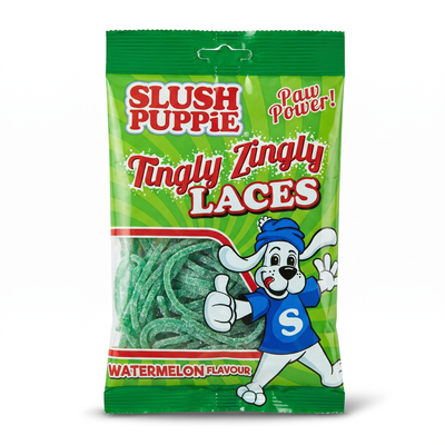 Slush Puppie - Tingly Zingly Laces Watermelon 120 Gram