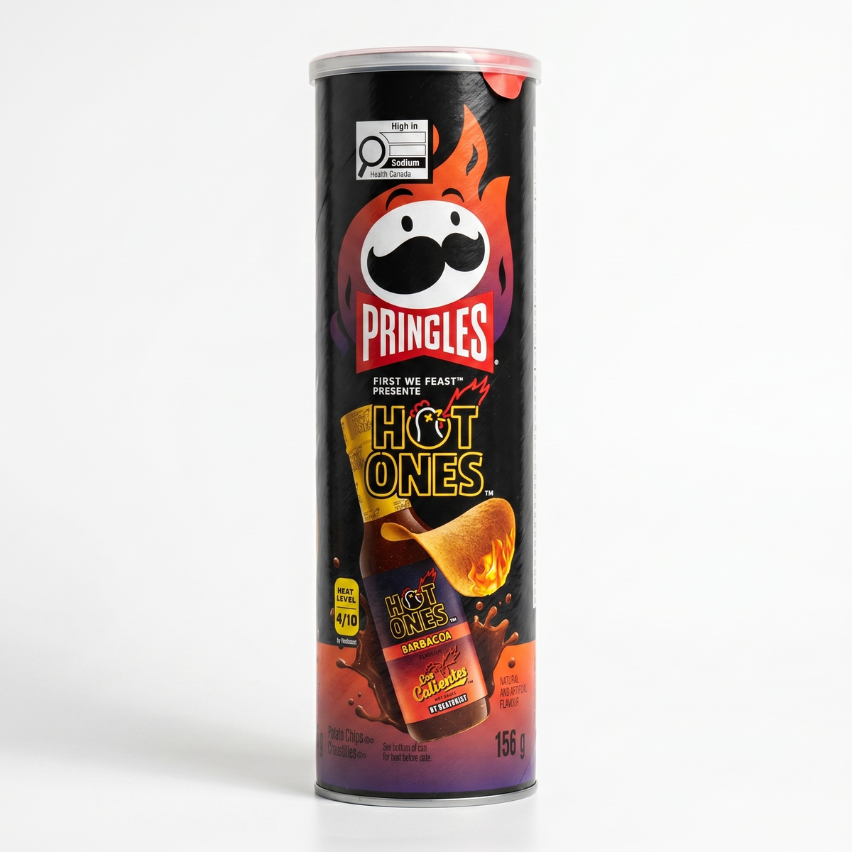 Pringles - Los Calientes Barbacoa 158 Gram