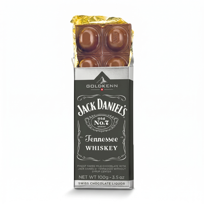 Goldkenn - Jack Daniel's Likör-Schokoladenriegel 100 Gramm