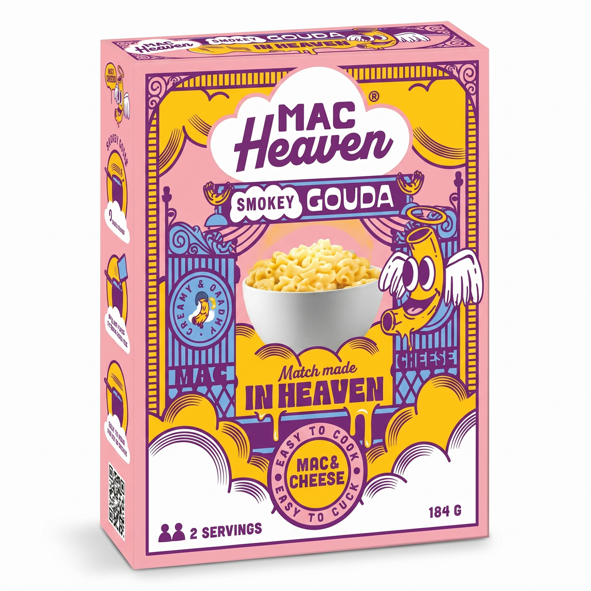 Mac Heaven - Mac &amp; Cheese au Gouda fumé 184 grammes