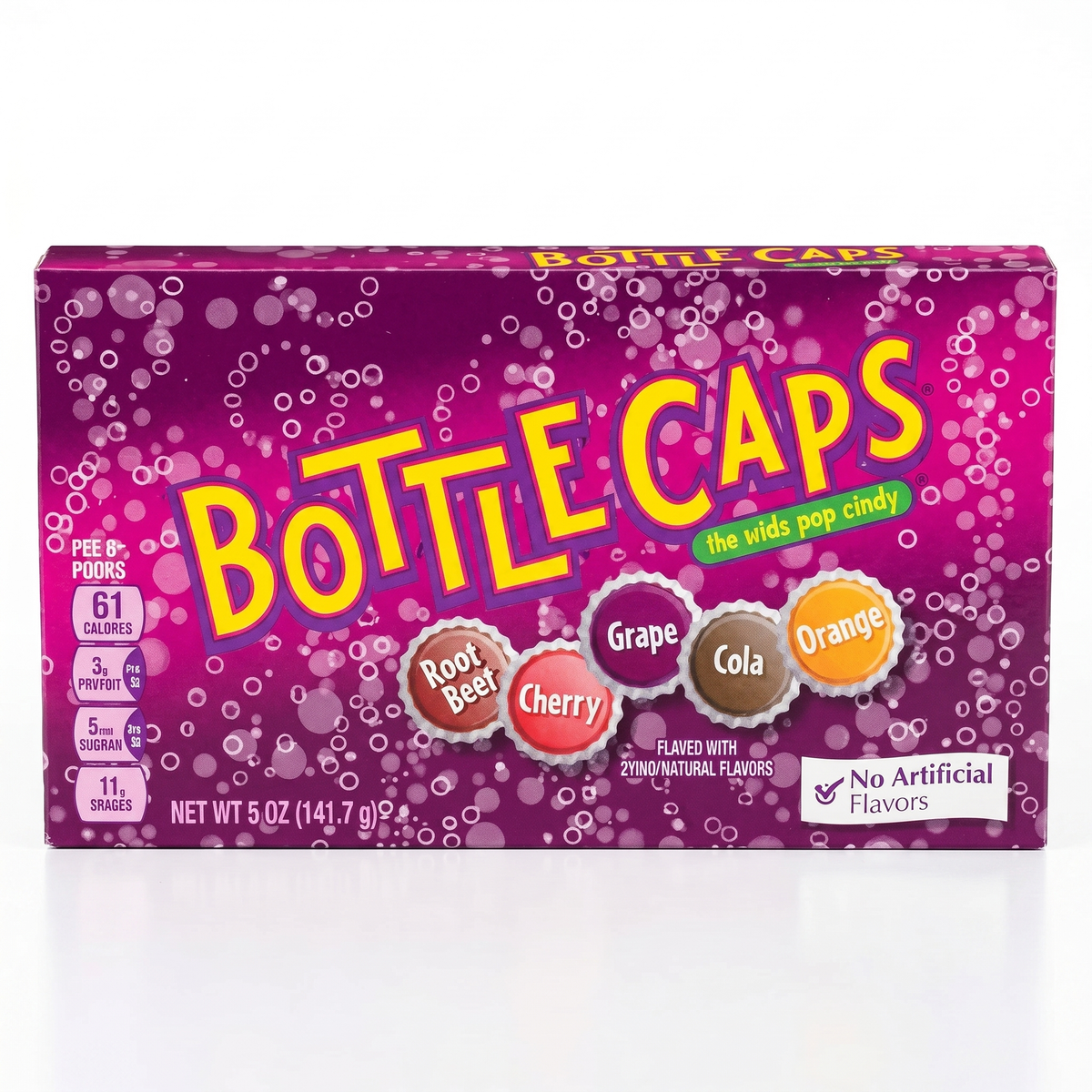 Boîte de capsules de bouteille de 141,7 grammes