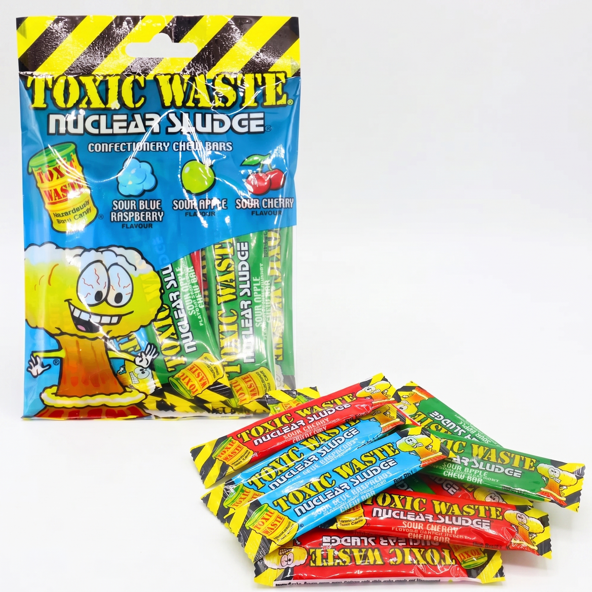 Toxic Waste - Nuclear Sludge Mini Chew Bars 80 Gram