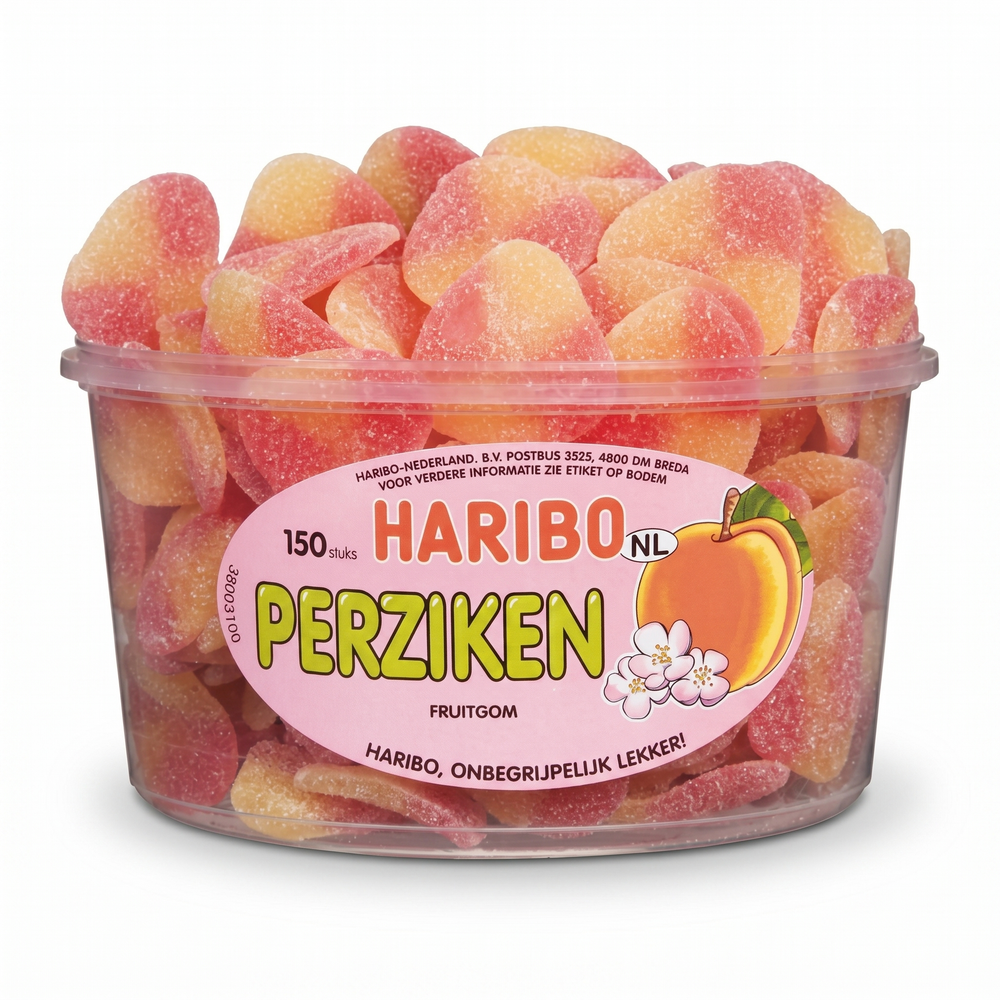 Haribo Silo Perziken 150 Stück 1350 Gram