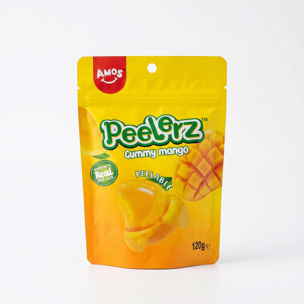 Amos - Peelerz Gummy Mango 120 Gram