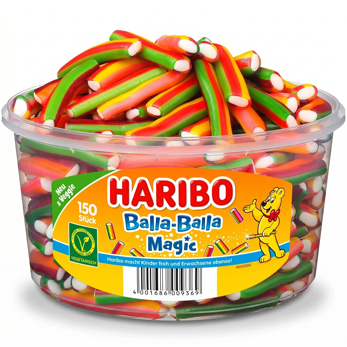 Haribo -Balla Balla Magic 150 Pieces 1200 Gram