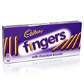 Cadbury - Milchschokoladen-Finger 114 Gramm
