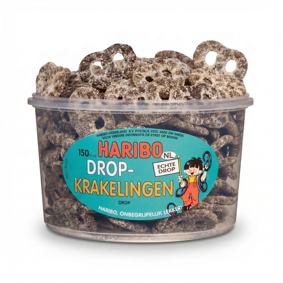 [DEAL] Haribo Silo Drop Krakelingen 150 Stuks 1050 Gram
