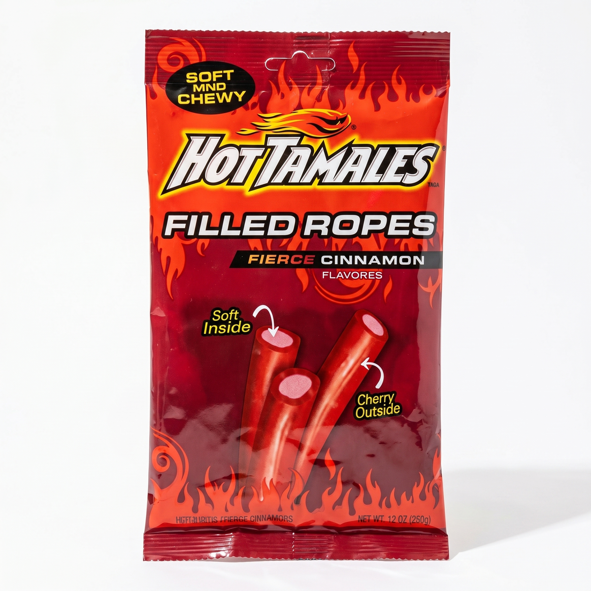 Hot Tamales - Filled Ropes 85 Gram