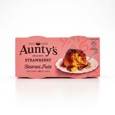 Auntys - Strawberry  Pudding 190 Gram