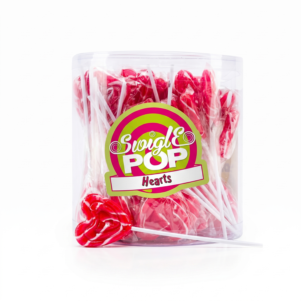 Swigle - Pop Mini Mini Heart 12 Gram 50 Pièces