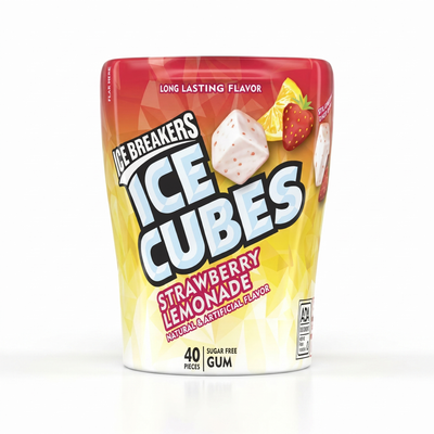 Ice Breakers - Ice Cubes Strawberry Lemonade 92 Gram