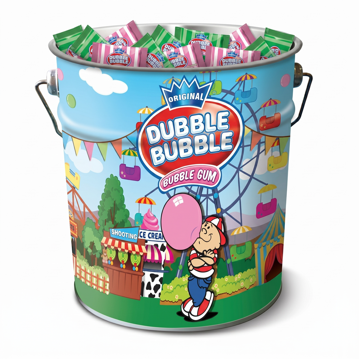 Dubble Bubble - Chewing Gum Tin 250 Stück