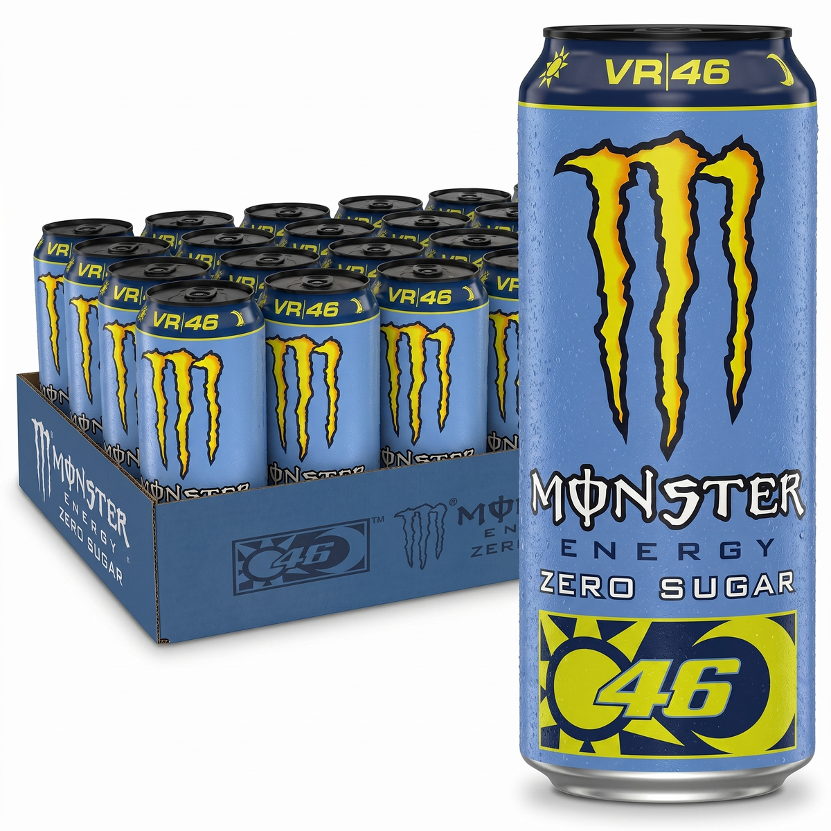 Monster - Valentino Rossi Zero 500ml 12 Cans
