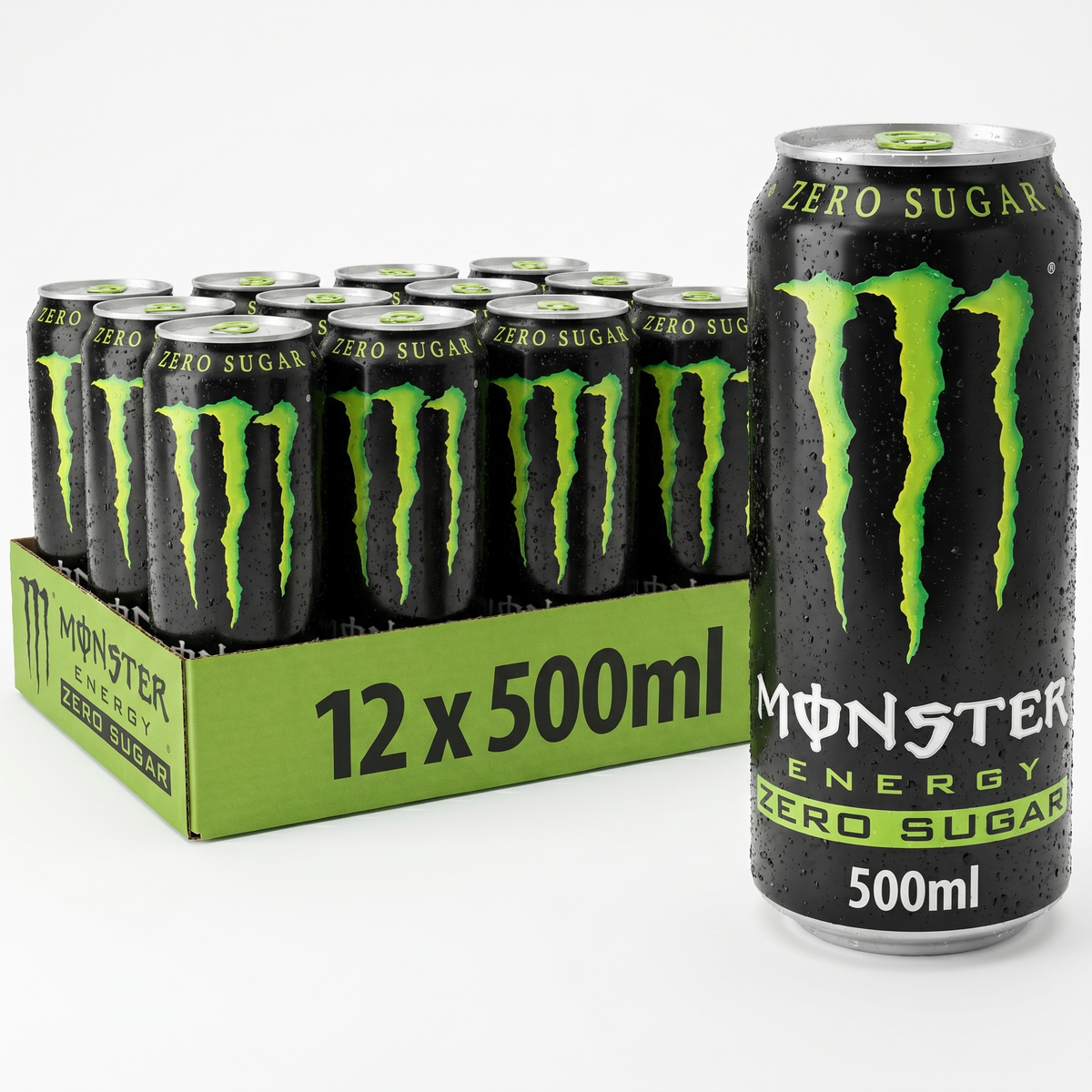 Monster - Original Zero Sugar 500ml 12 Dosen