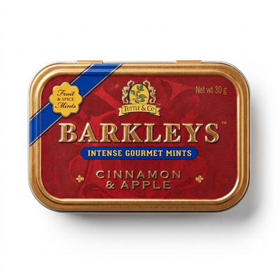 Barkleys - Cinnamon & Apple 50 Gram