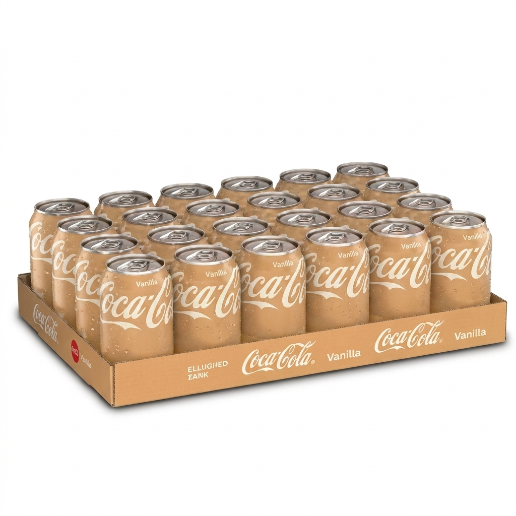 Coca Cola - Vanille 330ml 24 Dosen (geen statiegeld)