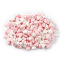 Fortune – Weiße und rosa Pfefferminzherzen, 1 Kilo