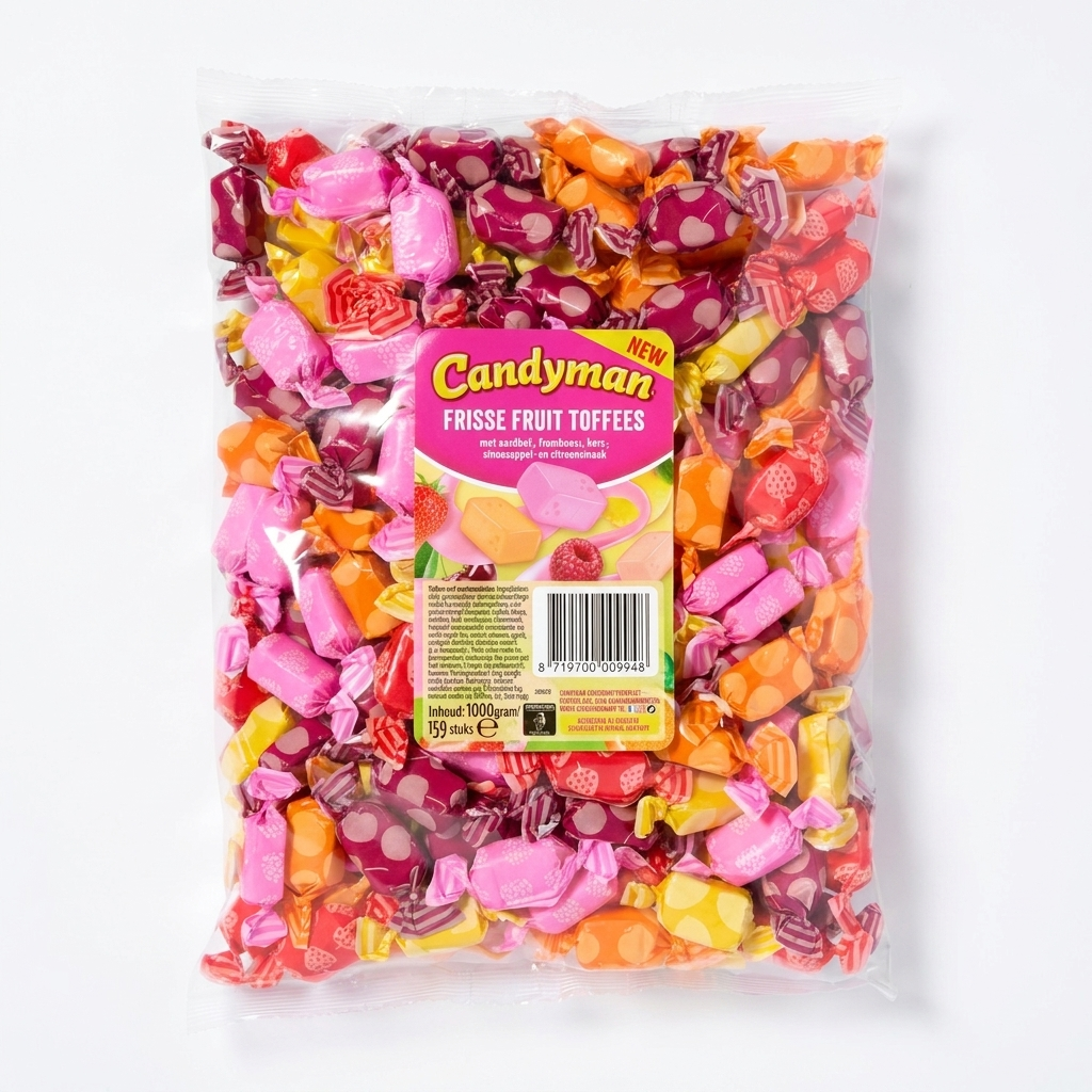 Candyman – Frische Frucht-Toffees 1 Kilo