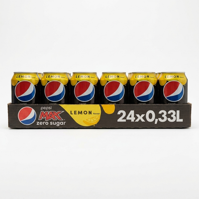 Pepsi - Zero Sugar Lemon 24 Cans