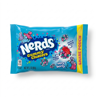 Nerds - Gummibärchen-Clusters Very Berry 85 Gramm
