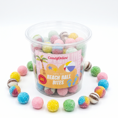The Candy Box Co - Beach Ball Bites 500 Gram