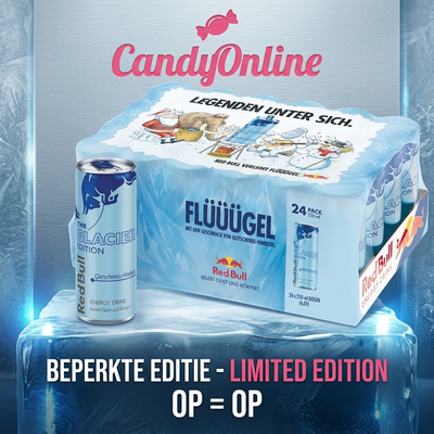 Red Bull - Glacier Edition Gletschereis-Himbeere 250ml 24 Blikjes ***PRE-ORDER*** extra weergave
