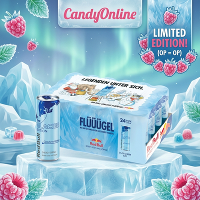 Red Bull - Glacier Edition Gletschereis-Himbeere 250ml 24 Blikjes extra weergave