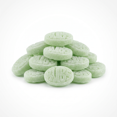 Bubs - Cool Mini Fruity Pear Ovals 250 Gram